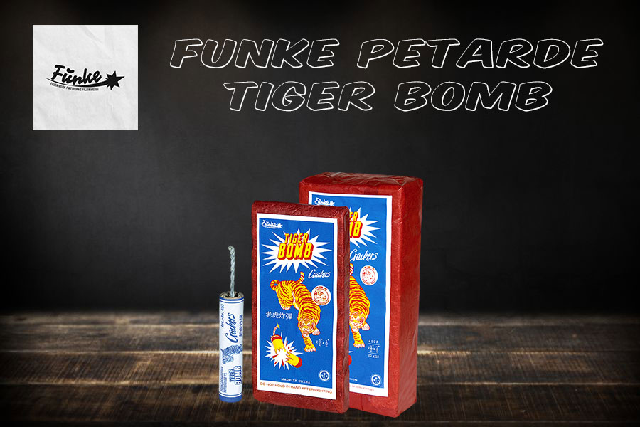 Funke Petarde Tiger Bomb (450)  P1 Böller von Funke "Schinken"