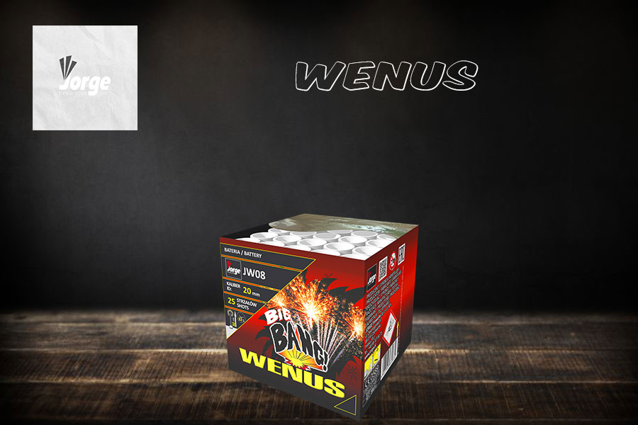 Wenus - Feuerwerksbatterie aus der Big Bang Serie von Jorge