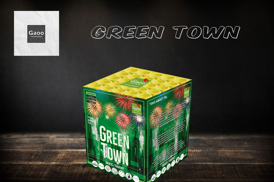 Green Town - Feuerwersbatterie von Gaoo jetzt kaufen