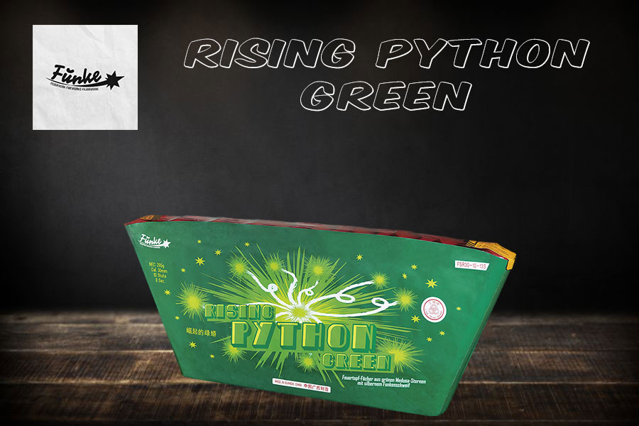 Rising Python Green von Funke - Singlerow